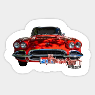 1962 Chevrolet Corvette Convertible Sticker